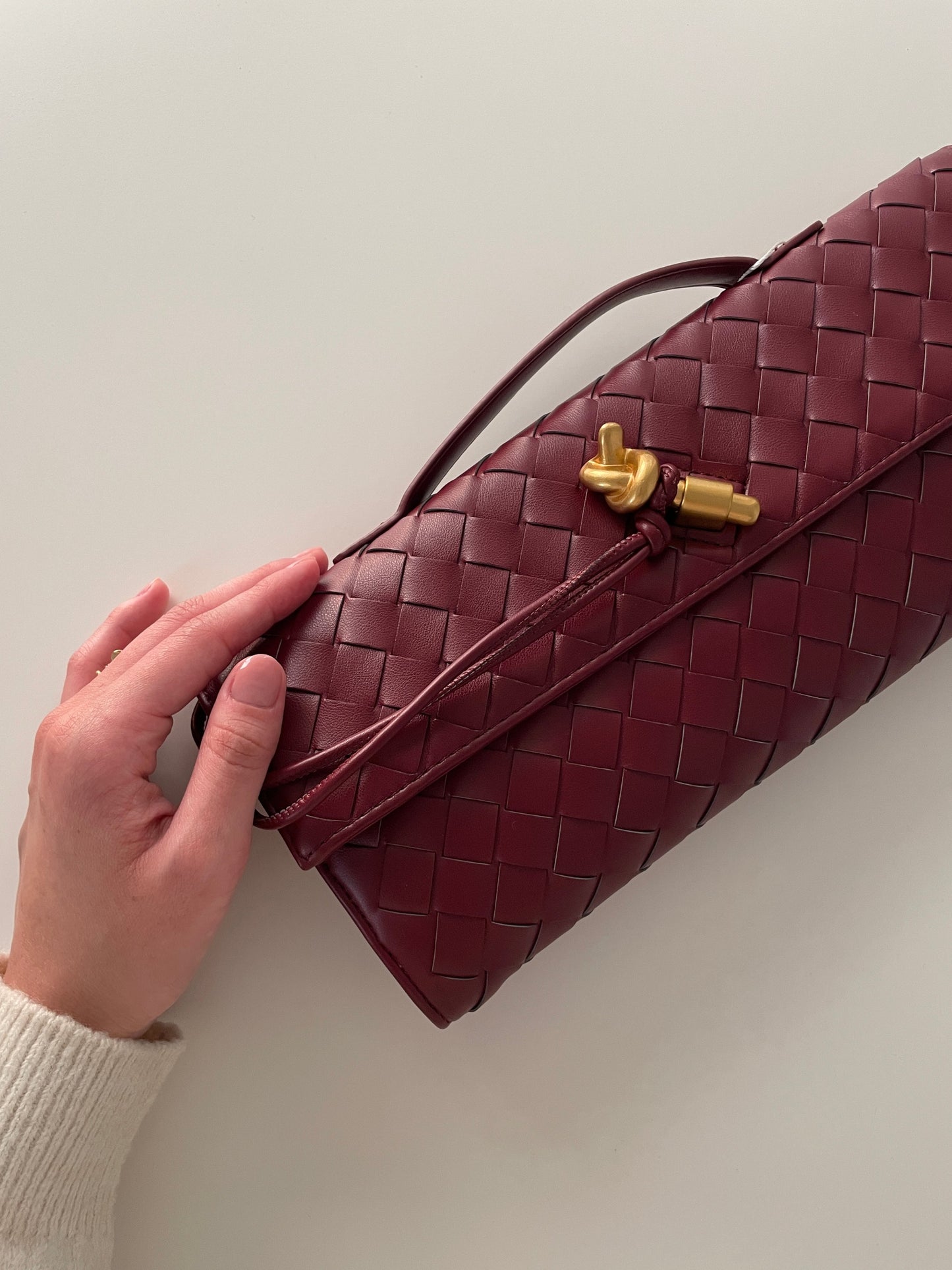 Pochette tressée Anna™